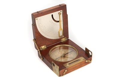 Lot 144 - A Surveying Compass Clinometer by William Elliott