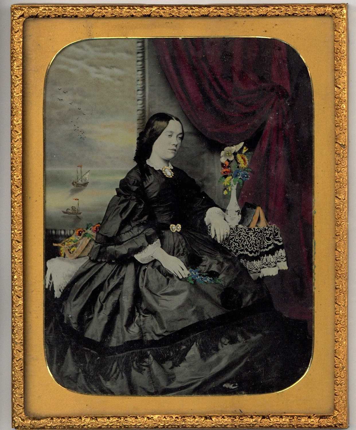 Lot 186 - Daguerreotype and Ambrotypes, Four Portraits