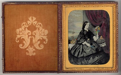 Lot 186 - Daguerreotype and Ambrotypes, Four Portraits