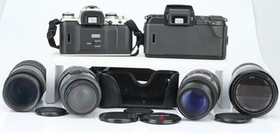 Lot 686 - A Selection of Various Pentax AF Cameras & Lenses