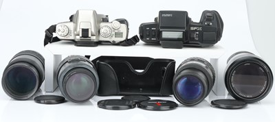 Lot 686 - A Selection of Various Pentax AF Cameras & Lenses