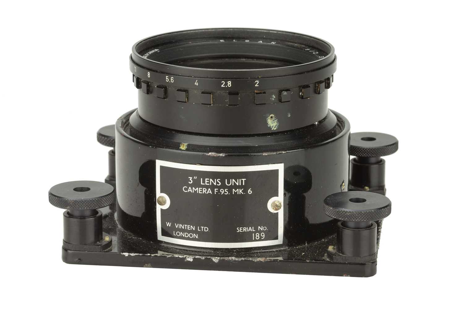 Lot 168 - A Leitz Elcan f/2 3" Lens