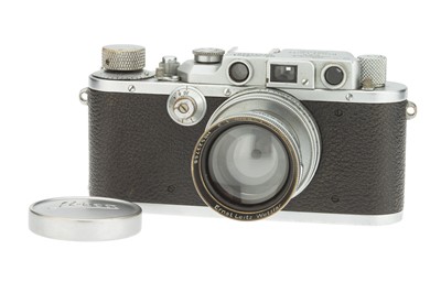 Lot 6 - A Leica IIIb British Military Rangefinder Camera