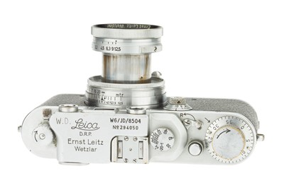Lot 6 - A Leica IIIb British Military Rangefinder Camera