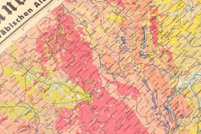 Lot 221 - Two German Geological Maps