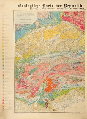 Lot 221 - Two German Geological Maps