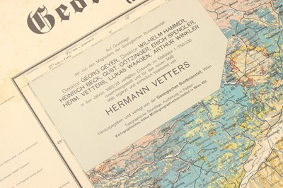 Lot 221 - Two German Geological Maps