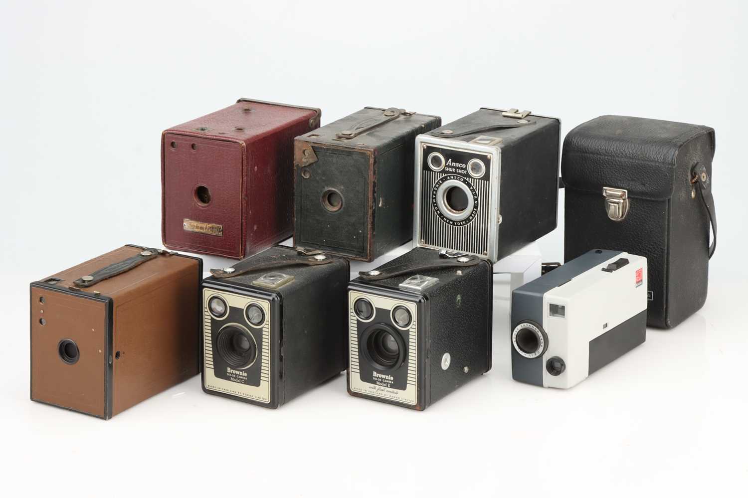 Lot 842 - A Selection of Box Type Cameras,