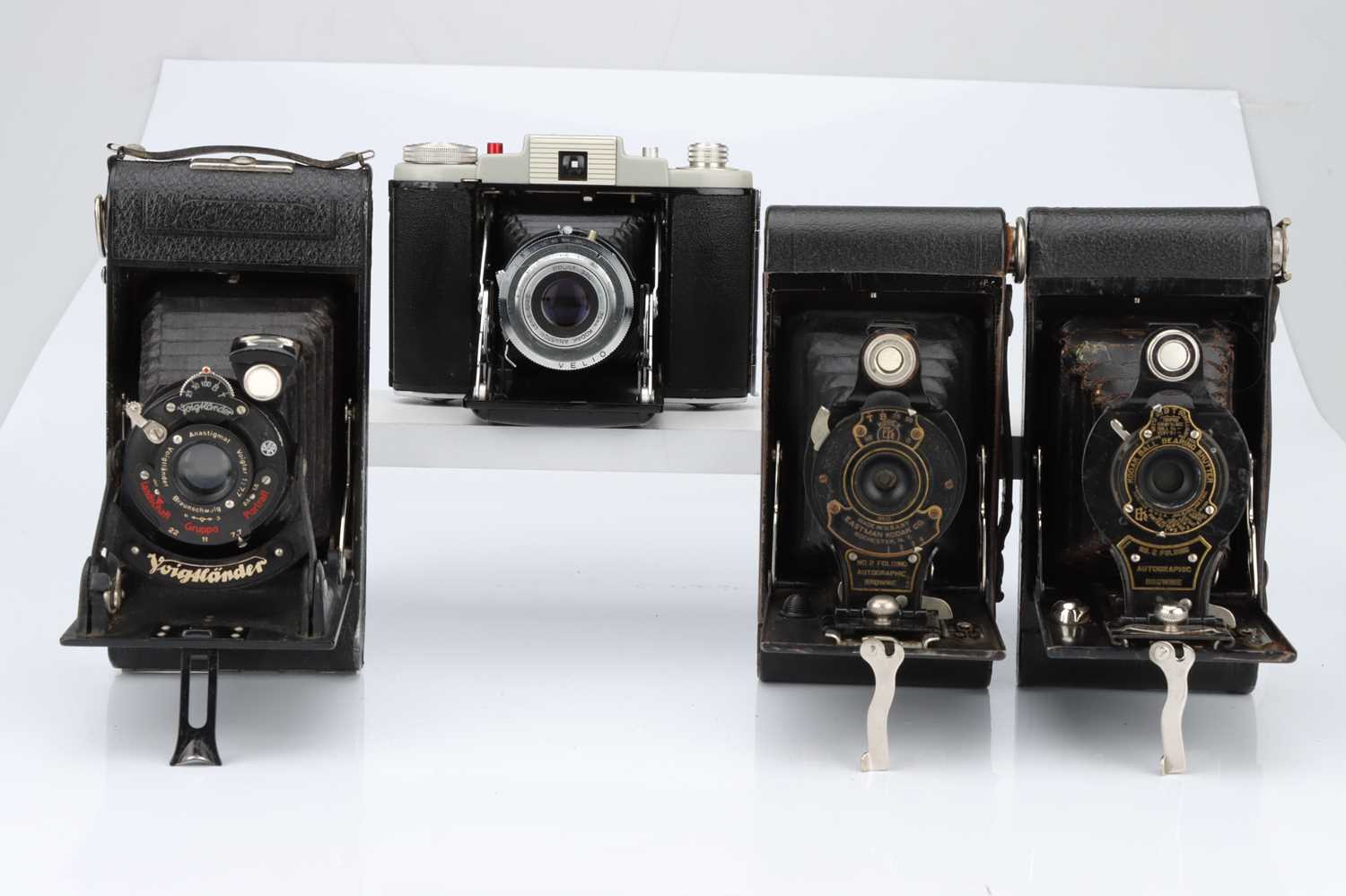 Lot 843 - Six Folding Cameras