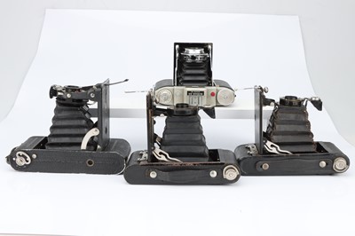 Lot 843 - Six Folding Cameras