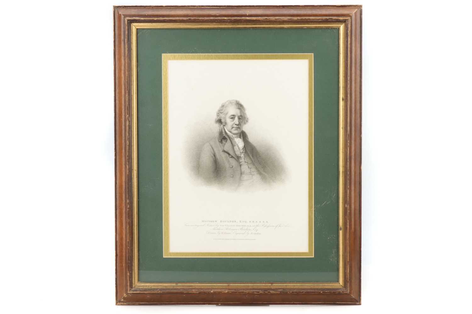 Lot 90 - A Fine Engraving of the Engineer Matthew Boulton