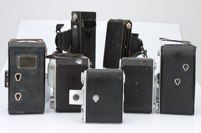 Lot 841 - Seven Folding Cameras