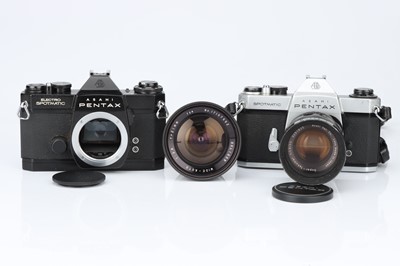 Lot 839 - Two Asahi Pentax Spotmatic Series Cameras