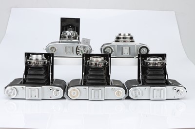 Lot 803 - Five Zeiss Ikon Cameras