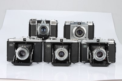 Lot 803 - Five Zeiss Ikon Cameras