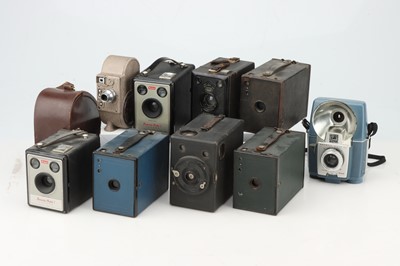 Lot 808 - A Selection of Box Type Cameras