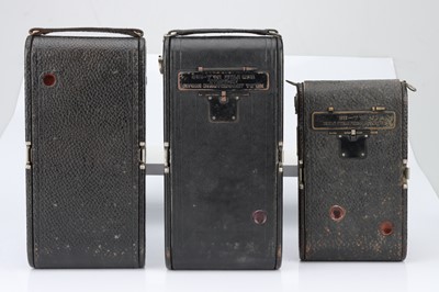 Lot 810 - Three Large Folding Cameras
