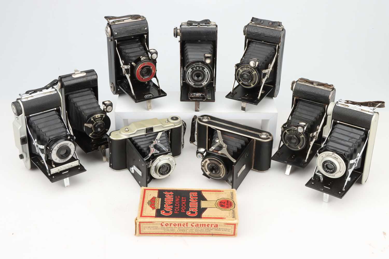 Lot 812 - A Selection of Folding Cameras