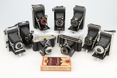 Lot 812 - A Selection of Folding Cameras