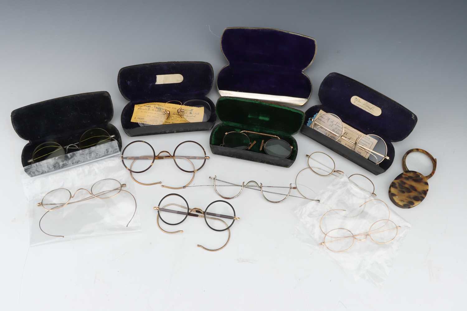 Lot 331 - A Collection of Vintage Spectacles and Reading Glasses