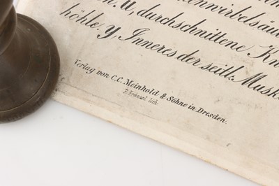 Lot 232 - A German Coloured Engraving of a Carp