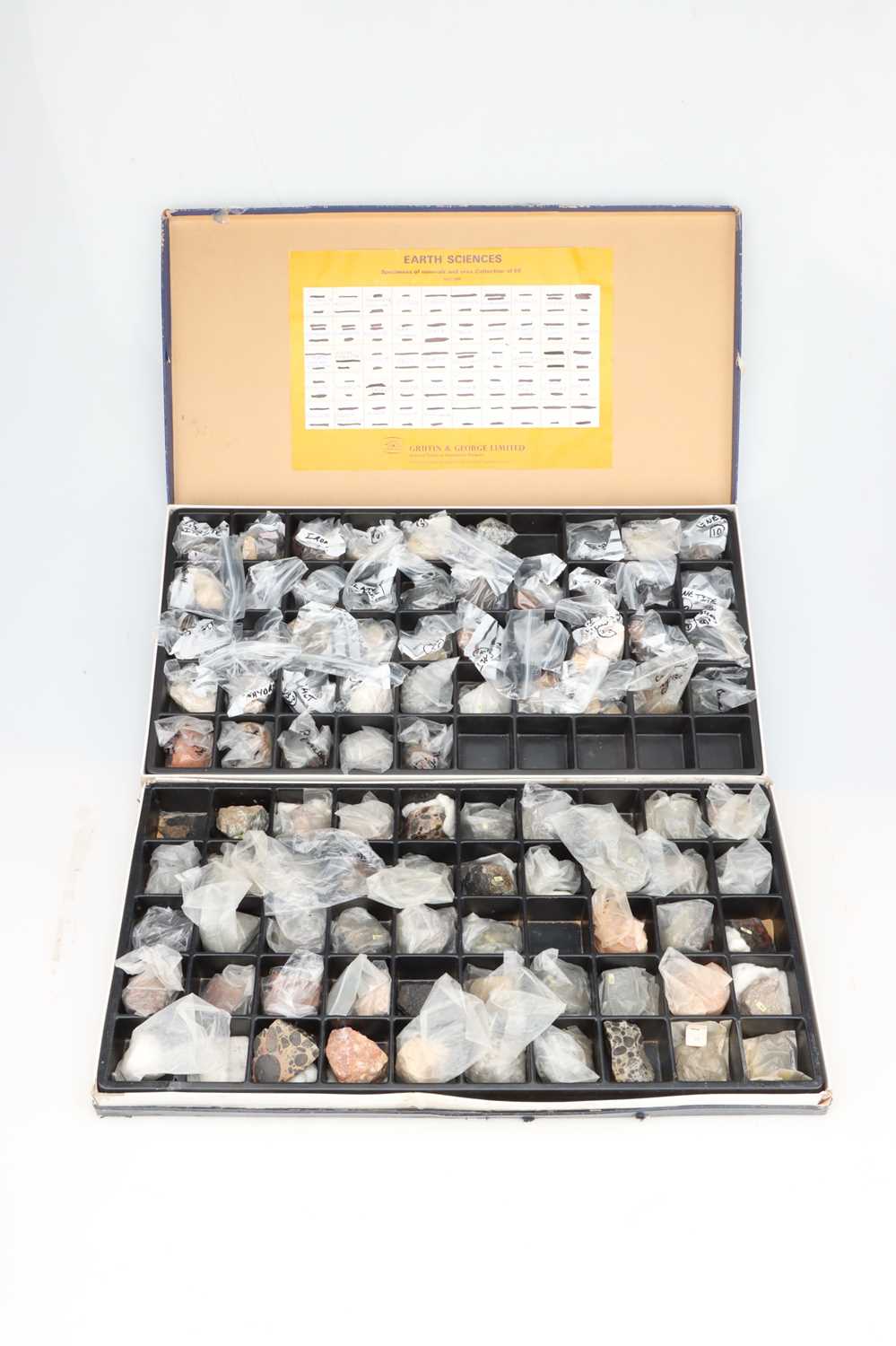 Lot 218 - Educational Set of Geological Specimens in 2 Cases