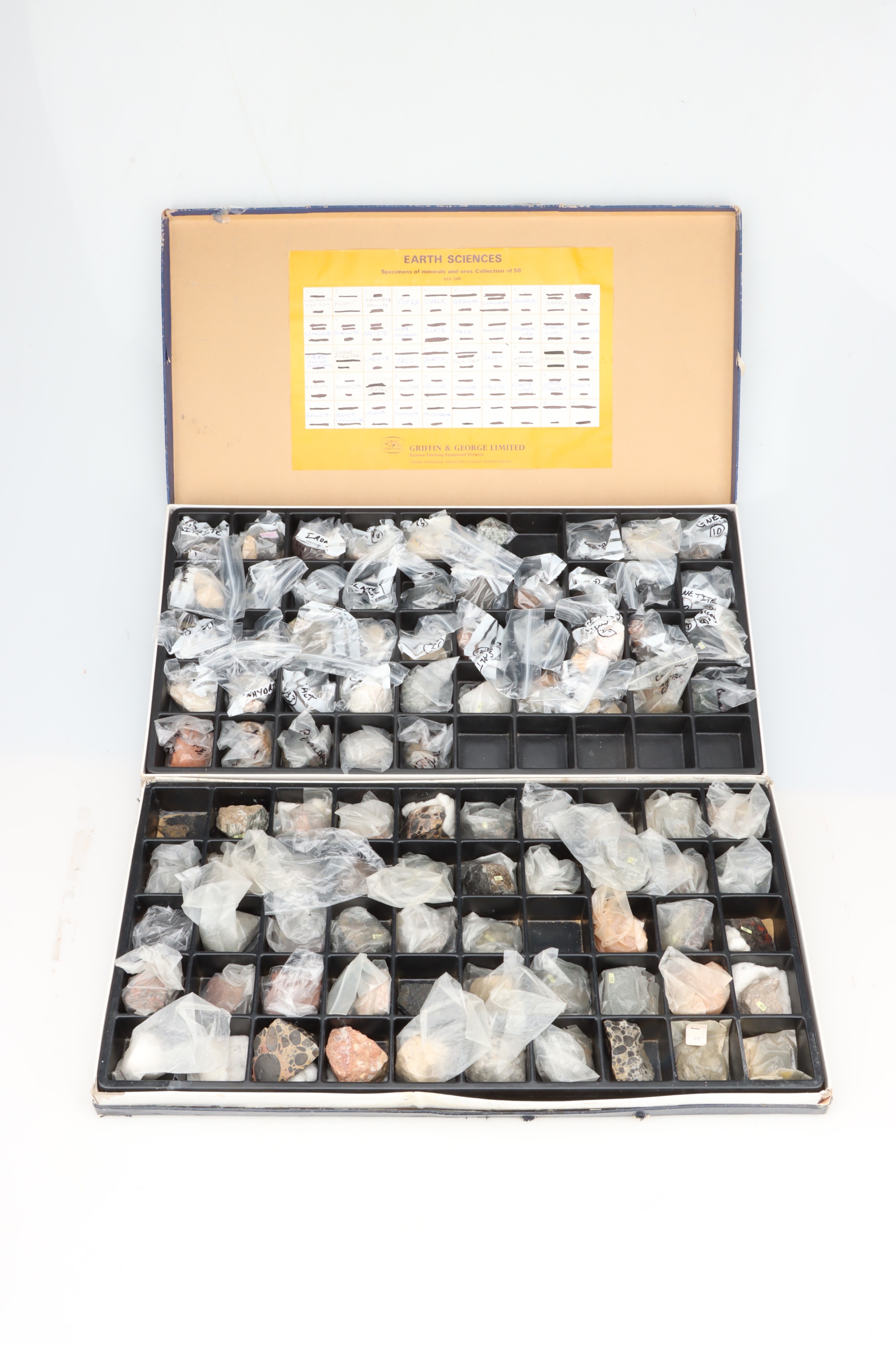 Lot 218 Educational Set of Geological Specimens in 2