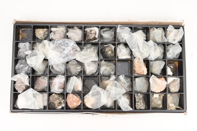 Lot 218 - Educational Set of Geological Specimens in 2 Cases