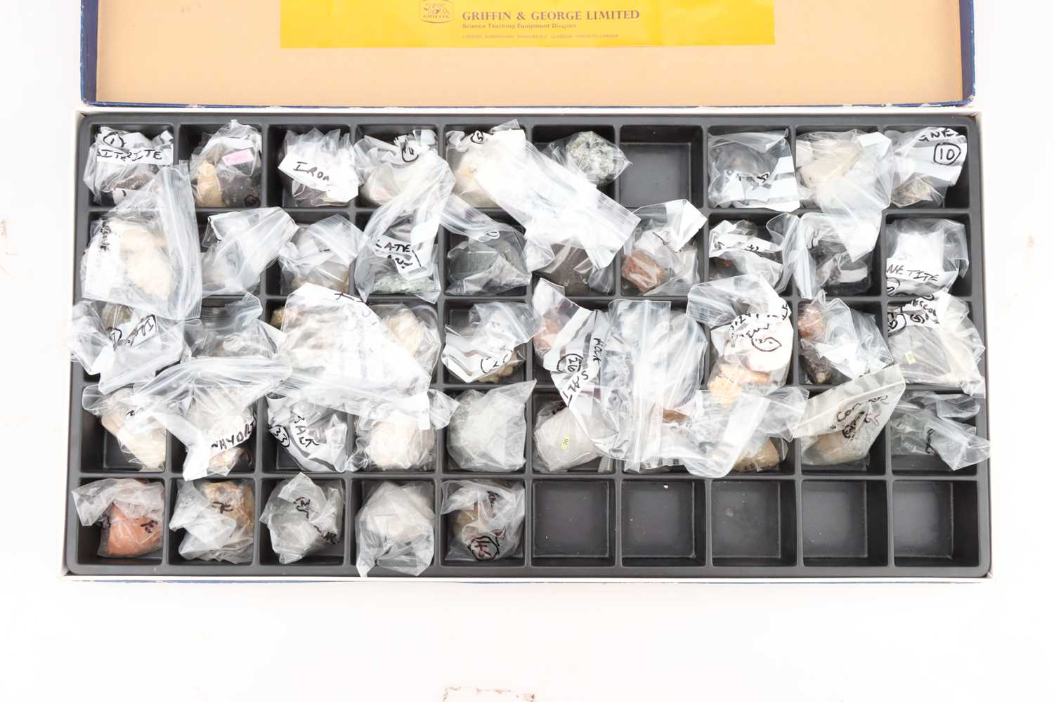 Lot 218 Educational Set of Geological Specimens in 2