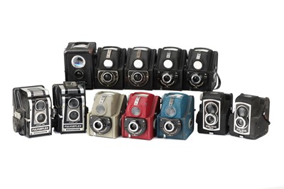 Lot 792 - A Collection of Ensign Ful-Vue Series Cameras