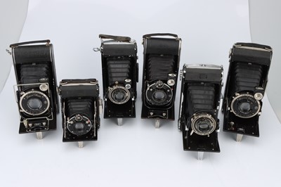 Lot 780 - Six Folding Cameras