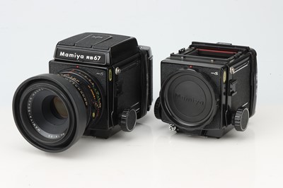 Lot 612 - A Mamiya RB67 Pro S Camera