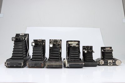 Lot 857 - A Selection of Folding Cameras