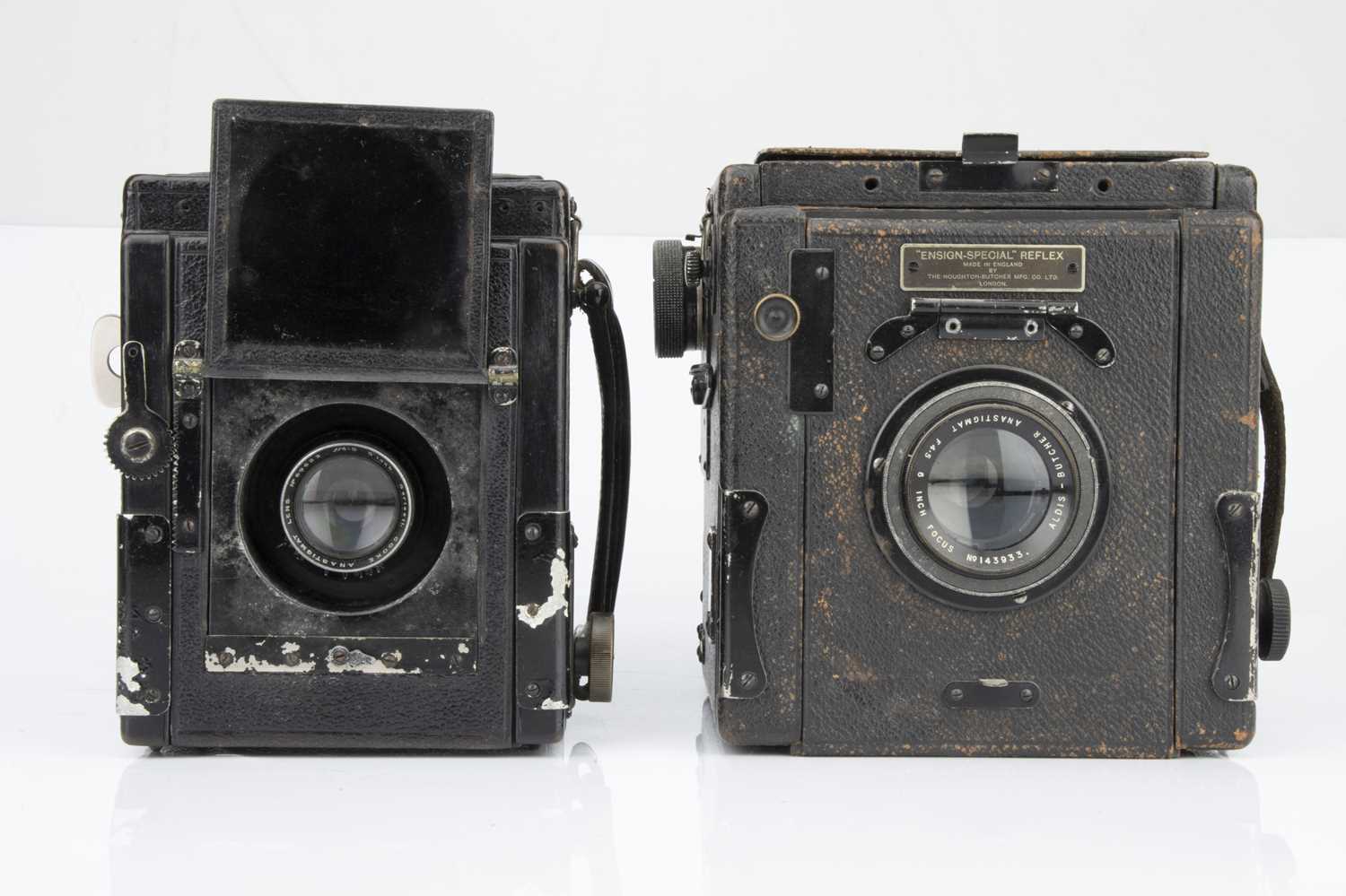 Lot 814 - Two Ensign Large Format SLR Cameras