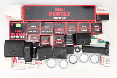 Lot 468 - A Good Selection of Asahi Pentax Accessorries