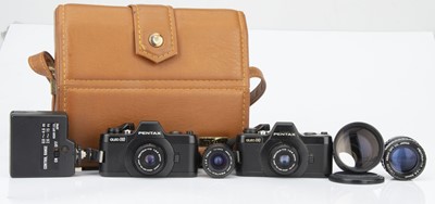 Lot 789 - Two Pentax Auto 110 SLR Cameras
