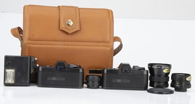 Lot 789 - Two Pentax Auto 110 SLR Cameras
