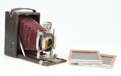 Lot 396 - A Rochester Optical Pocket Premo Folding Camera