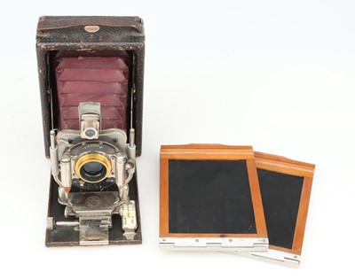 Lot 396 - A Rochester Optical Pocket Premo Folding Camera