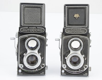 Lot 397 - Two Minolta Autocord Medium Format TLR Cameras