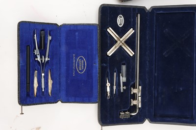 Lot 303 - Elliptic Trammel and other Drawing Instruments by Lotter