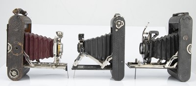 Lot 859 - Three Folding Camera