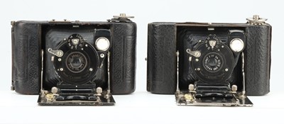 Lot 691 - Two Butcher & Son Watch Pocket Carbine Folding Cameras