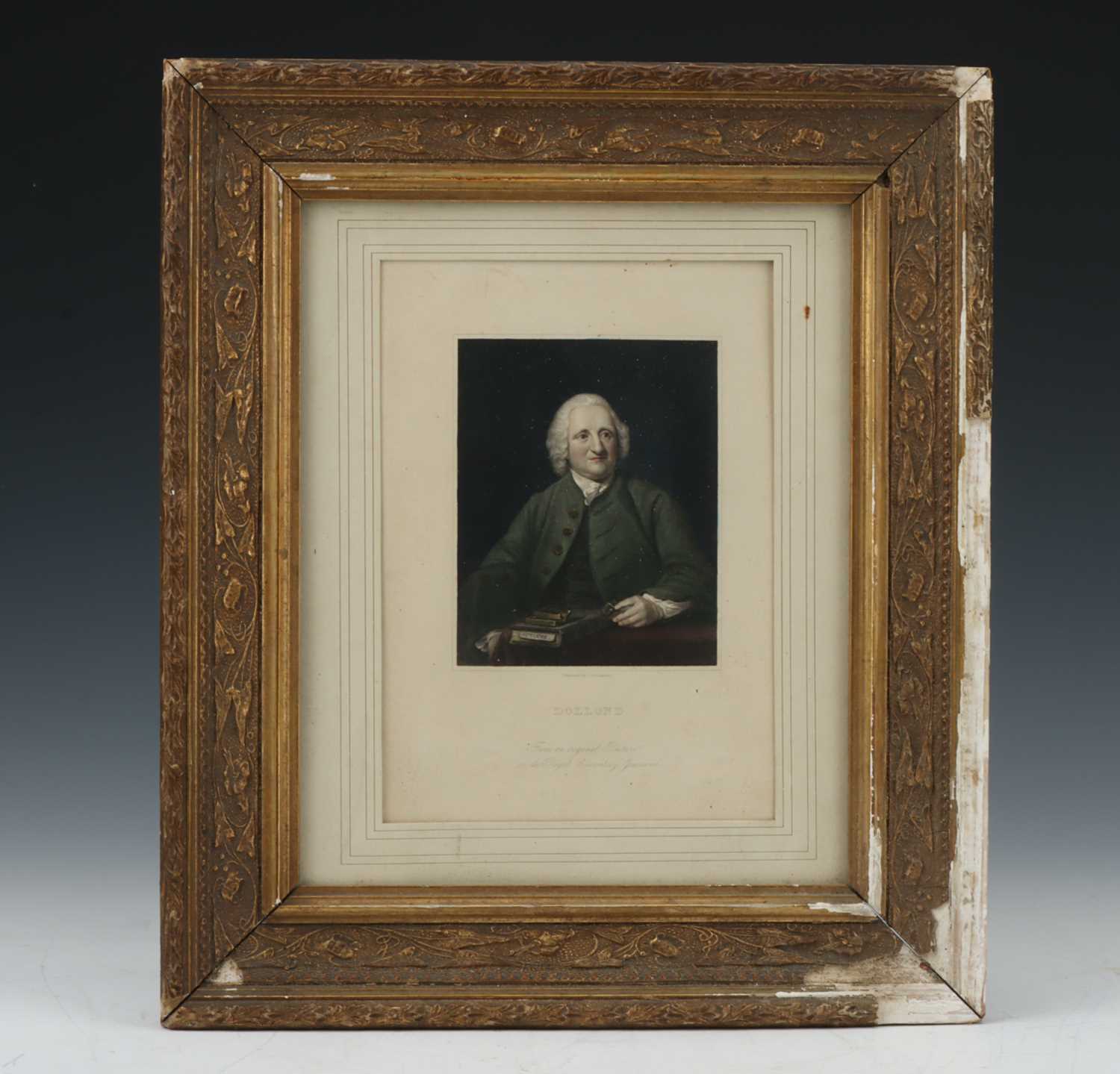 Lot 228 - Period Chromolithograph of John Dollond