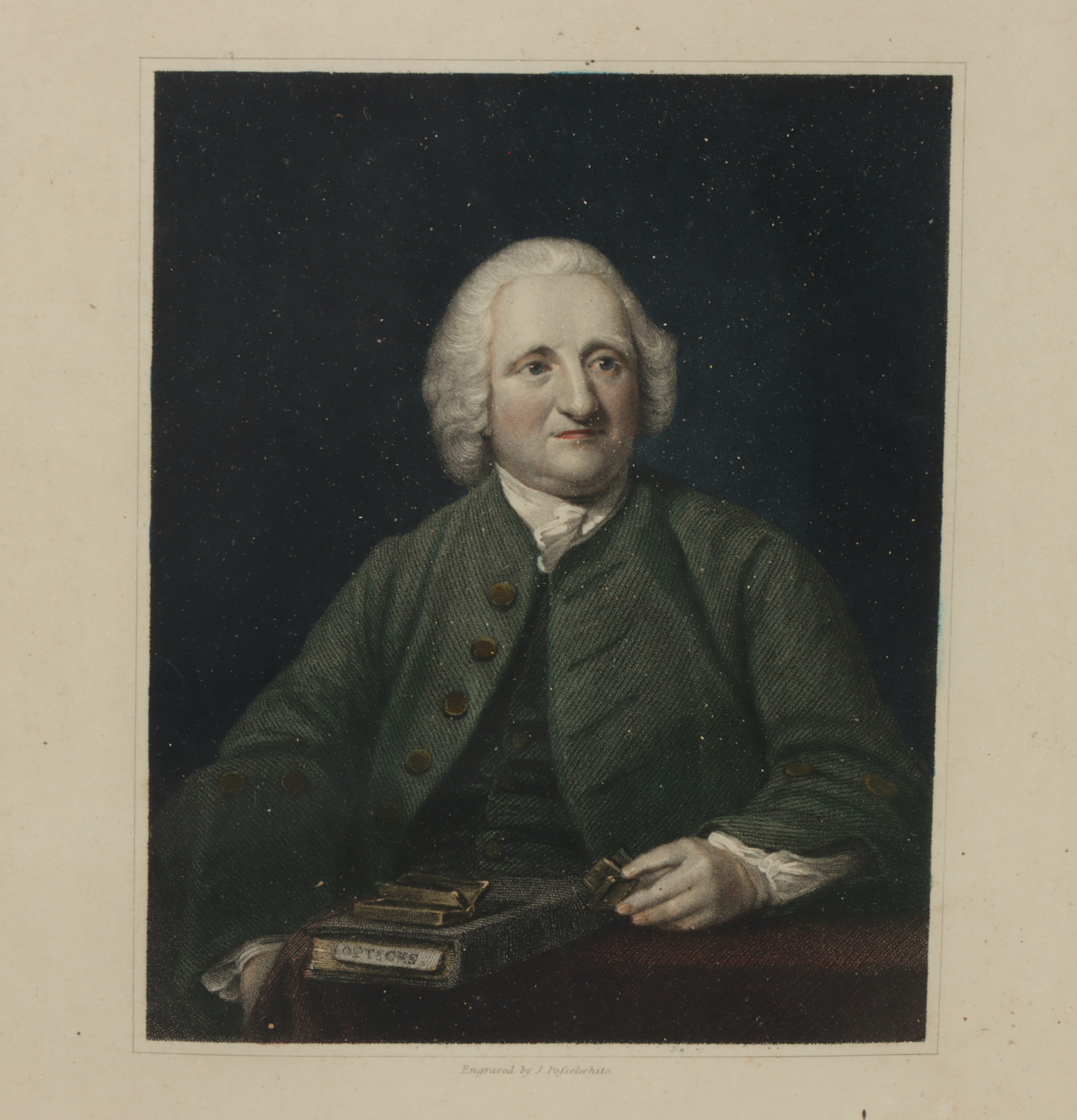 Lot 228 Period Chromolithograph of John Dollond,