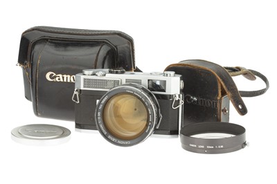 Lot 79 - A Canon Model 7 Rangefinder Camera