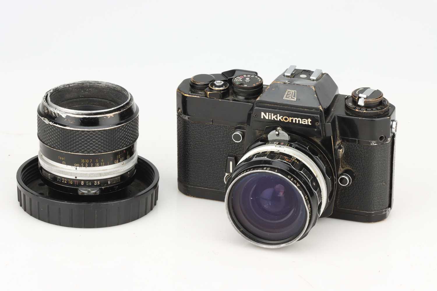 Lot 615 - A Nikon Nikkormat EL SLR Camera