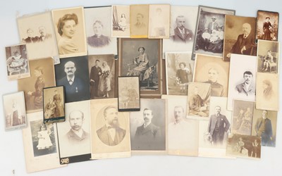 Lot 344 - Small Collection of CDV's Photographs