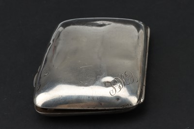 Lot 73 - A George V Silver Cigarette Case