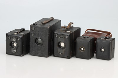 Lot 851 - A Selection of Five Zeiss Ikon Tengor Series Cameras